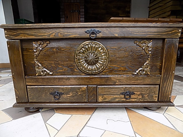 kufer drewniany Simon 2